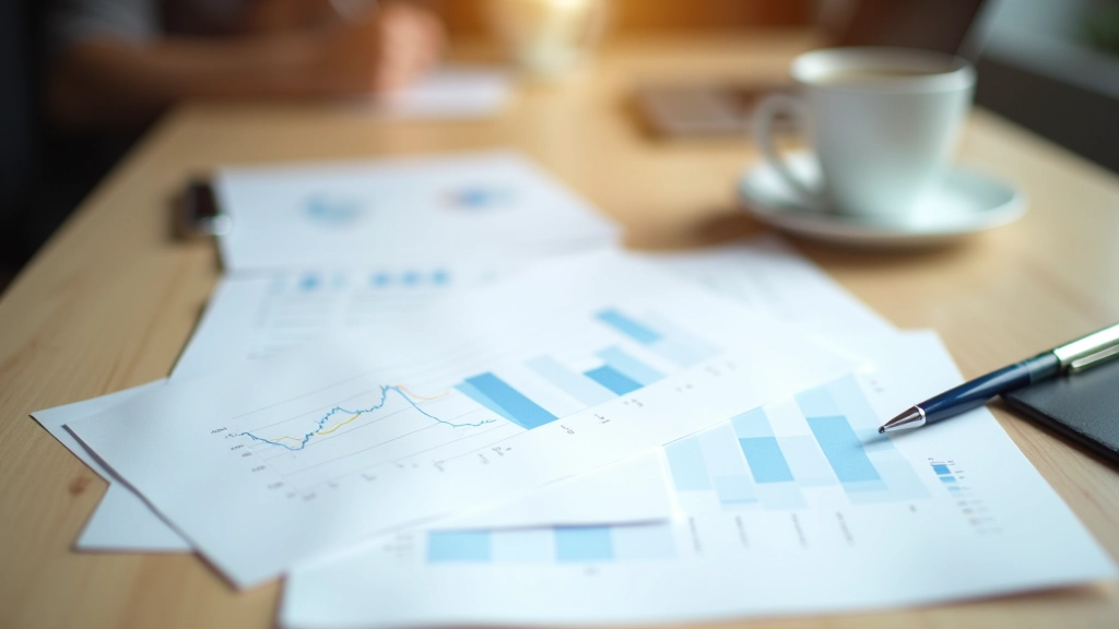 Cash flow statement printout with annotations showing timing of payments